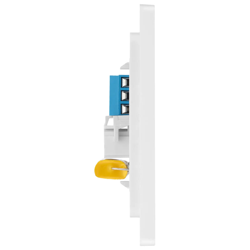 BG Electrical Evolve Brushed Steel - Single, telephone socket, master