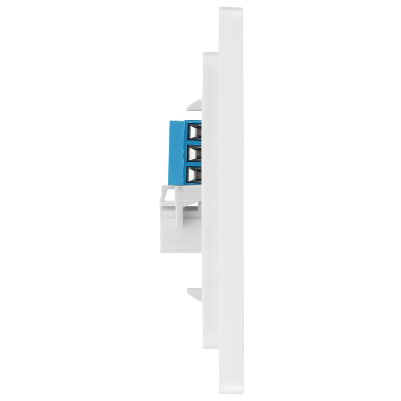 BG Electrical Evolve Brushed Steel - Single, telephone socket, secondary