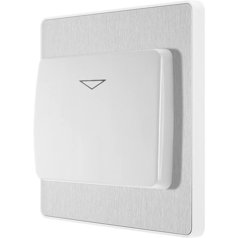 BG Electrical Evolve Brushed Steel - Hotel key card switch
