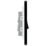 BG Electrical Evolve Matt Black - Intermediate switch