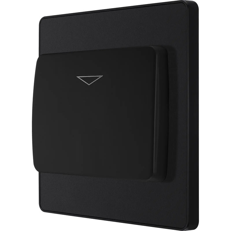 BG Electrical Evolve Matt Black - Hotel key card switch