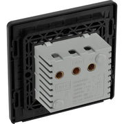 BG Electrical Evolve Matt Black - Hotel key card switch
