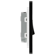 BG Electrical Evolve Matt Grey - Double, 2 way switch