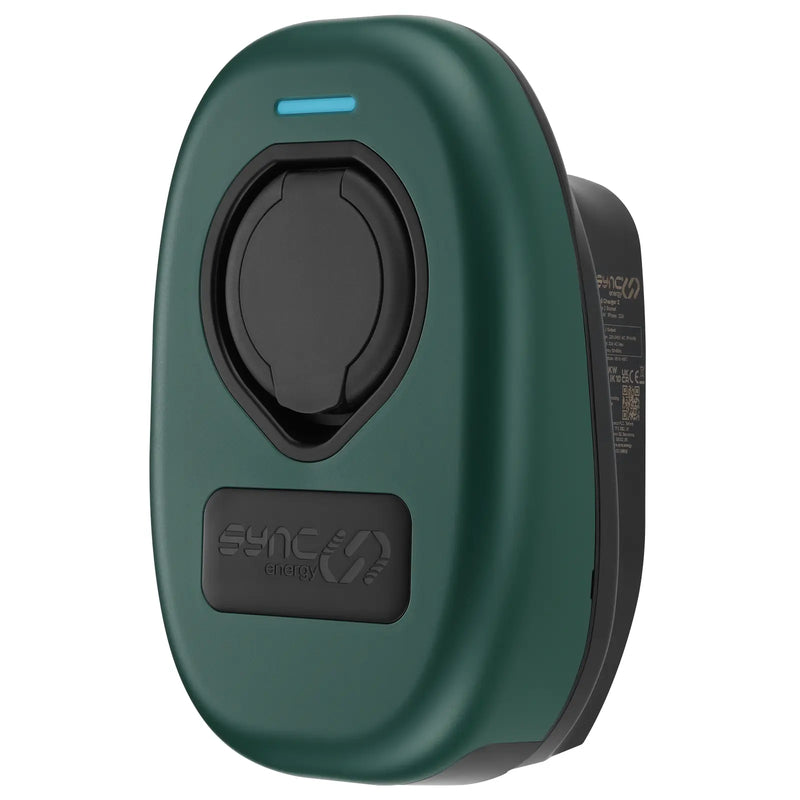 Sync Energy Accessories - Faceplate for Wall Charger 2 - UV Resistant Polycarbonate cover in Racing Green finish