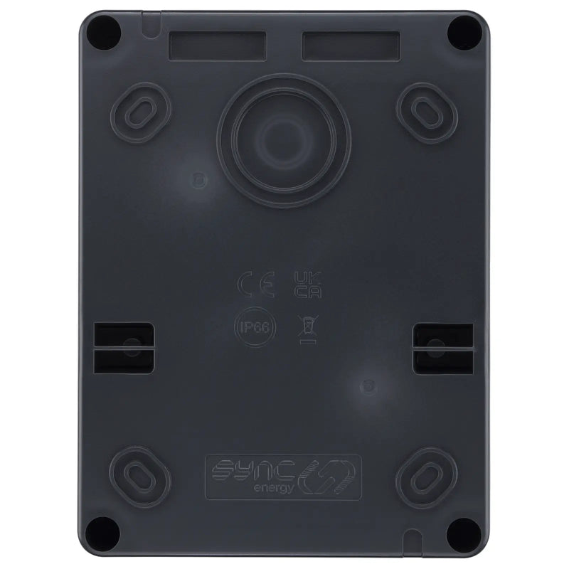 Sync Energy Consumer Unit - 5 Module, IP66, Plastic, Grey 100A Main Switch, 40A MCB, Type 2 SPD + 1 spare way