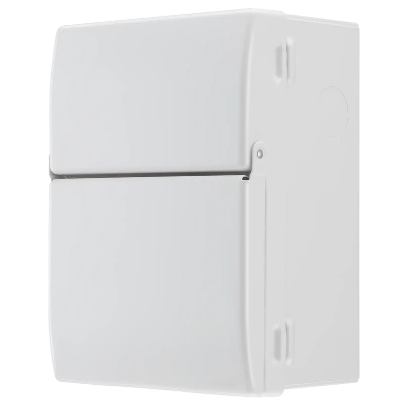 Sync Energy EV Circuit Protection - 5 Module EV Consumer Unit 40A with RCD, SPD, MCB, IP20 - White