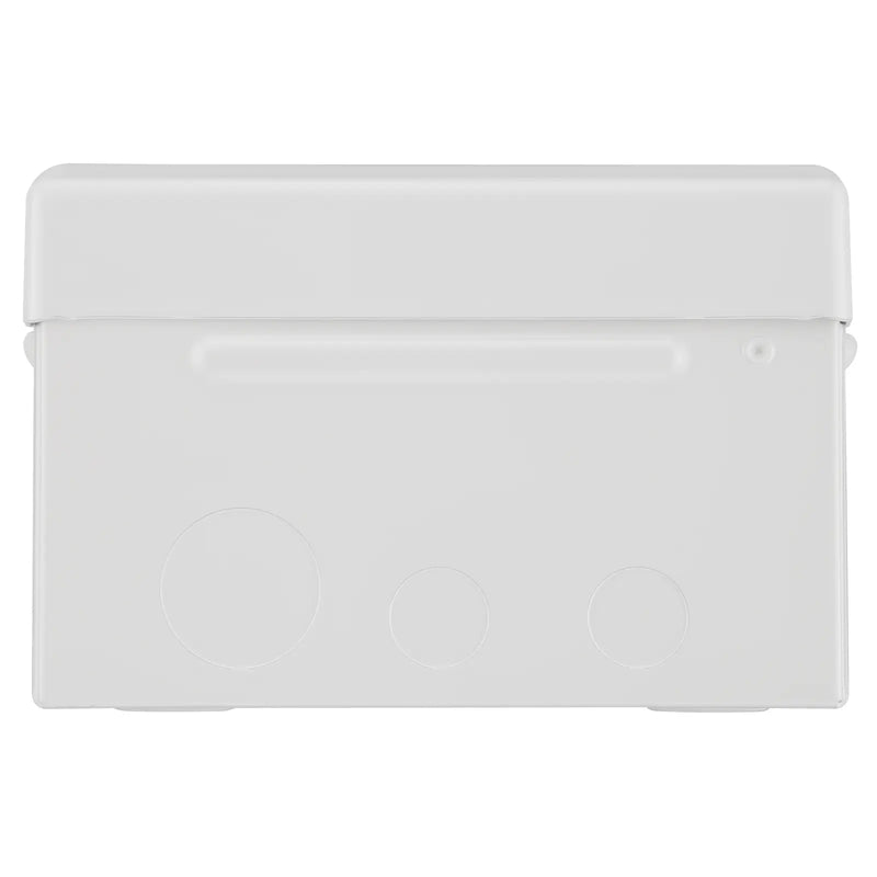 Sync Energy EV Circuit Protection - 5 Module EV Consumer Unit 100A with Main Switch, MCB SPD, IP20 - White