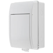 Sync Energy EV Circuit Protection - 5 Module EV Consumer Unit 40A with RCD, SPD, MCB, IP65 - White