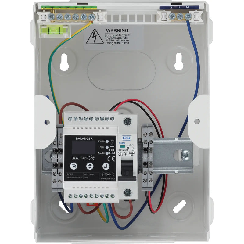 Sync Energy EV Hubs - EV Balancer Charger Load Management Hub, Single Phase - 1 x 120A CT's