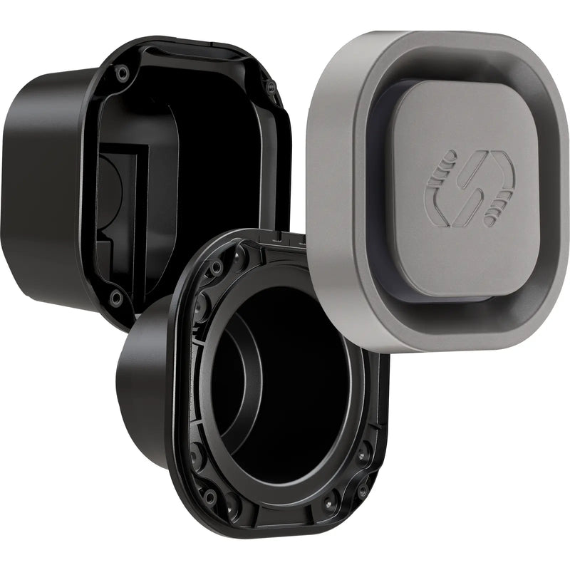 Sync Energy Link EV - Link EV Charger Recessed and Surface Socket 7.4kW with Metal Control Box - Wi-Fi / LAN Connection