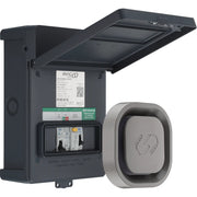 Sync Energy Link EV - Link EV Charger Recessed/Surface Socket 7.4kW with Metal Control Box - Wi-Fi / LAN + 4G Connection