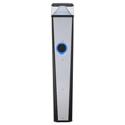 Sync Energy Pro Charger - EV Twin Bollard Pro Charger with Light 2 x 11kW, Three Phase - 4G, MID Meter