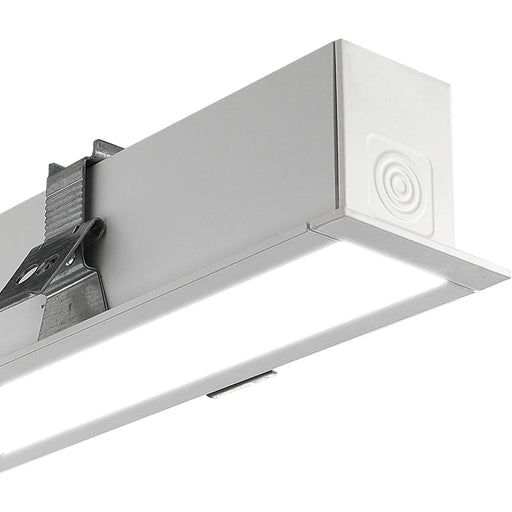 Luceco Contour Recessed - Contour 1442mm recessed module 1600lumens with fixed output driver finished in white