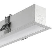 Luceco Contour Recessed - Contour 1442mm recessed module 1600lumens with fixed output driver finished in white