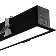 Luceco Contour Recessed - Contour 1442mm recessed module 1600lumens with fixed output driver finished in black