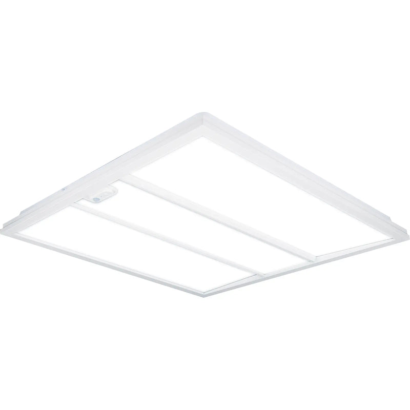 Luceco Delta Connect - LuxPanel Delta Connect LED Panel with PIR Motion Sensor, Smart Control, Bluetooth, Architectural Direct/Indirect Panel Luminaire, 600x600mm, 14W, 2000lm, 4000K