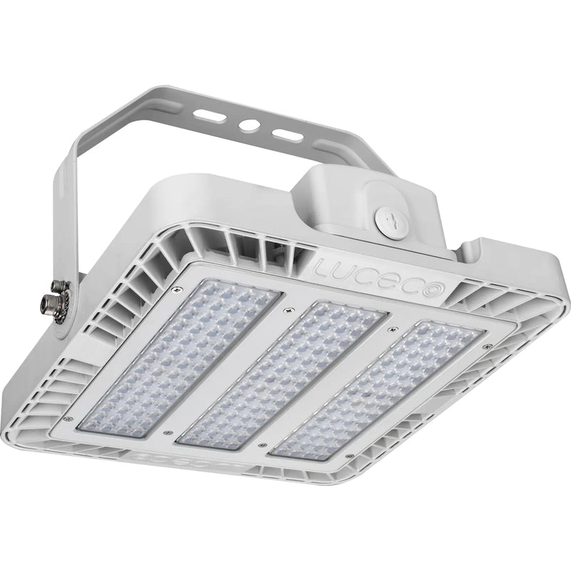 Luceco Ceres white RAL 9016 IP65 highbay 356mm 16000lm 110w em rack
