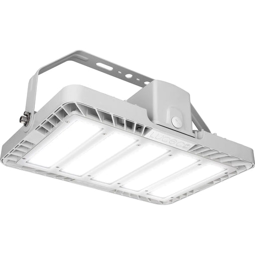 Luceco Ceres white RAL 9016 IP65 highbay 540mm 28000lm 200w dim + em rack