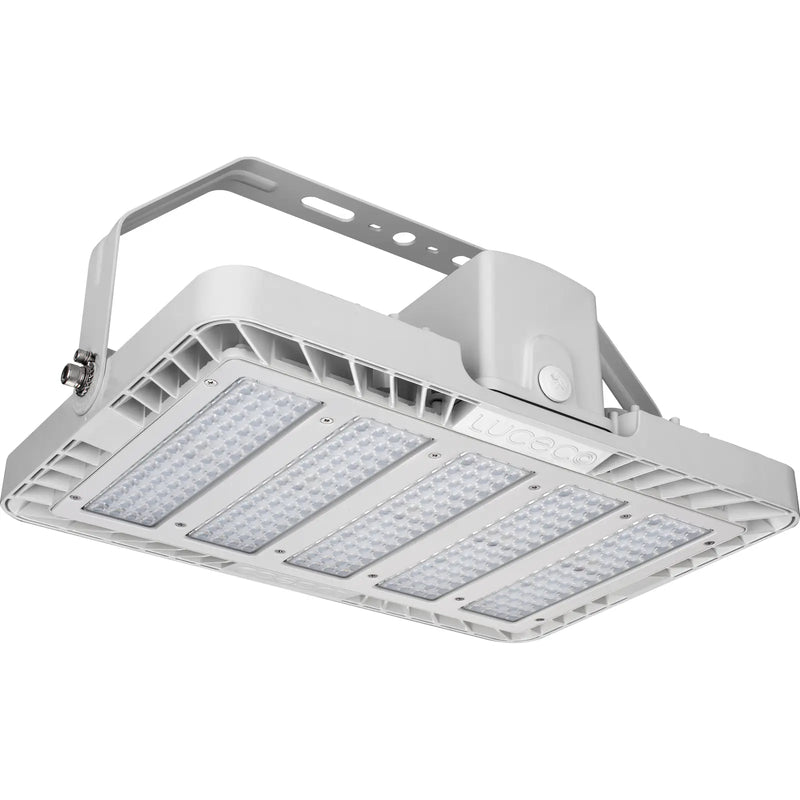 Luceco Ceres white RAL 9016 IP65 highbay 540mm 35500lm 260w dim + em rack
