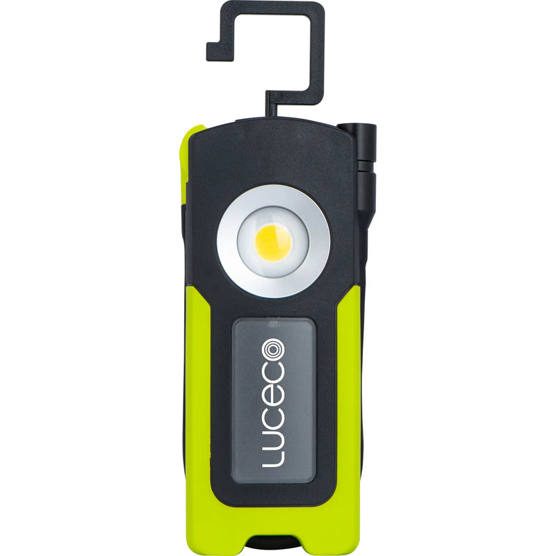 Luceco Hose Torch - Inspection Pipe LED Torch with Flexible Hose, USB-C Rechargeable, Full Rotation, 4 Lighting Modes, Worklights, IP54, 10W, 1000lm, 6500K