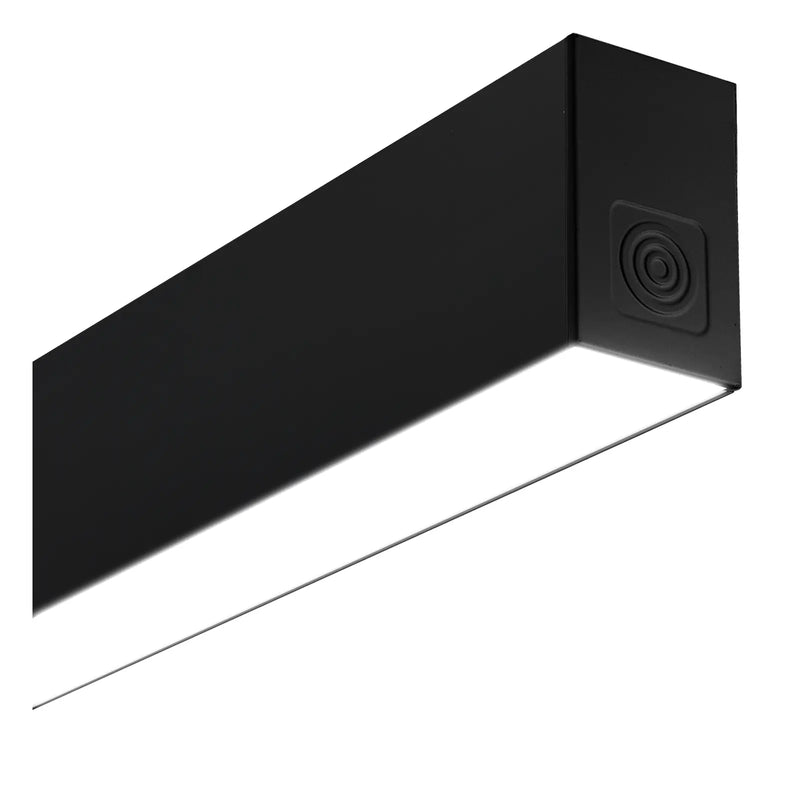 Luceco Contour Direct Indirect - Contour 1134mm suspended module direct/indirect 3000lumens with fixed output driver finished in black