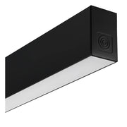 Luceco Contour Direct Indirect - Contour 1134mm suspended module direct/indirect 3000lumens with fixed output driver finished in black