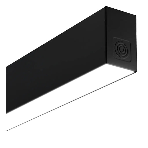 Luceco Contour Direct Indirect - Contour 1414mm suspended module direct/indirect 3700lumens with fixed output driver finished in black