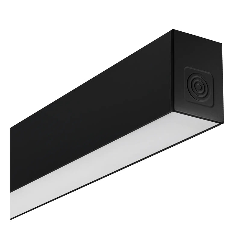 Luceco Contour Suspended - Contour 1134mm suspended module 1250lumens with fixed output driver finished in black