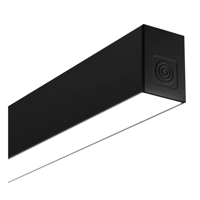 Luceco Contour Suspended - Contour 1134mm suspended module 2500lumens with fixed output driver finished in black