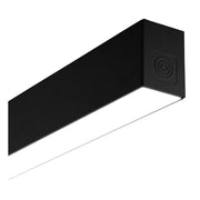 Luceco Contour Suspended - Contour 1414mm suspended module 3100lumens with fixed output driver finished in black