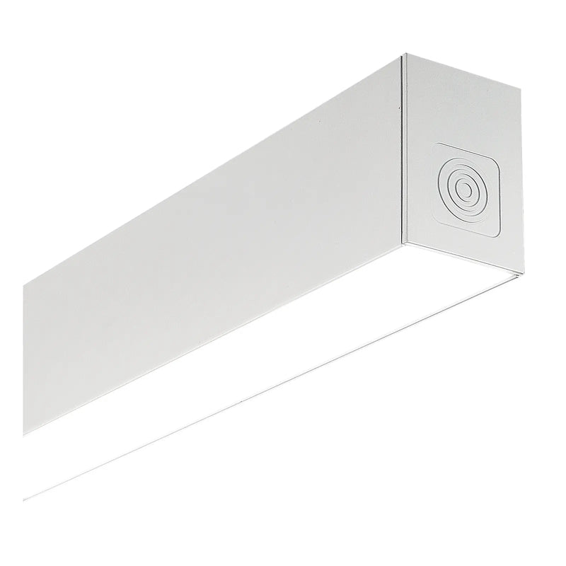 Luceco Contour Suspended - Contour 1695mm suspended module 3800lumens with fixed output driver finished in white