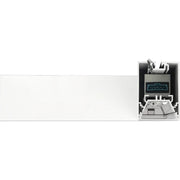 Luceco Contour Suspended - Contour 314mm suspended 90° connector module 600lumens with fixed output driver finished in white