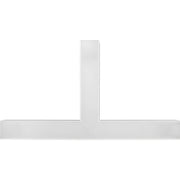 Luceco Contour Suspended - Contour 568mm suspended T connector module 900lumens with fixed output driver finished in white