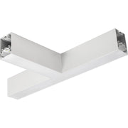 Luceco Contour Suspended - Contour 568mm suspended T connector module 900lumens with fixed output driver finished in white