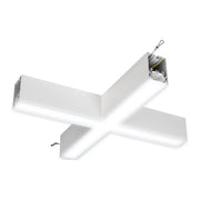 Luceco Contour Suspended - Contour 568mm suspended X connector module 1200lumens with fixed output driver finished in white
