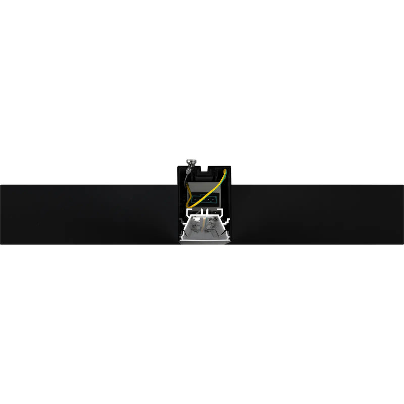 Luceco Contour Suspended - Contour 568mm suspended X connector module 1200lumens with fixed output driver finished in black