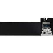 Luceco Contour Suspended - Contour 314mm suspended 90° connector module 1200lumens with fixed output driver finished in black