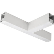 Luceco Contour Suspended - Contour 568mm suspended T connector module 1800lumens with fixed output driver finished in white