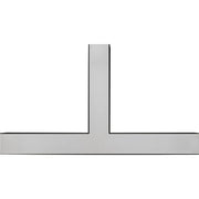 Luceco Contour Suspended - Contour 568mm suspended T connector module 1800lumens with fixed output driver finished in black
