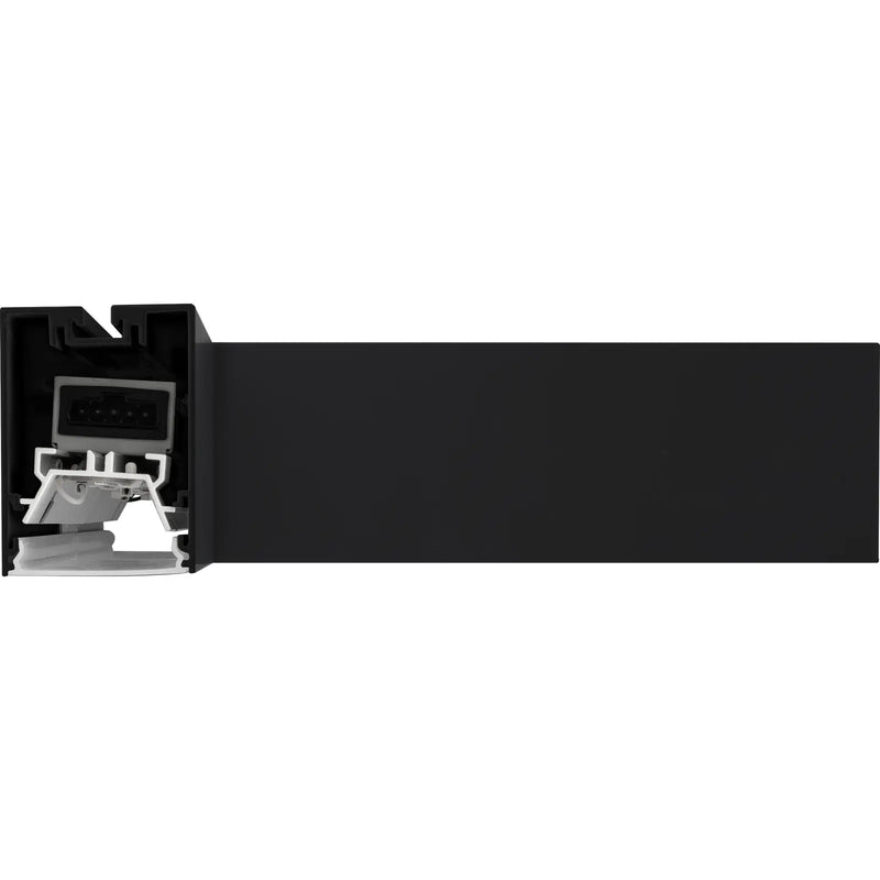 Luceco Contour Suspended - Contour 568mm suspended T connector module 1800lumens with fixed output driver finished in black
