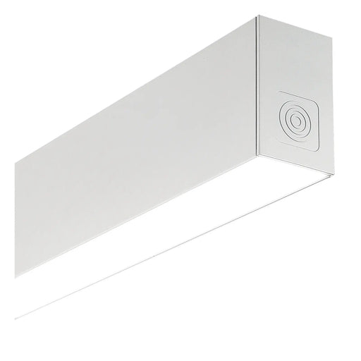 Luceco Contour Wall Mount - Contour Direct/indirect White Ral 9016 Suspended Linear 1414mm 6000lm 57w Dim