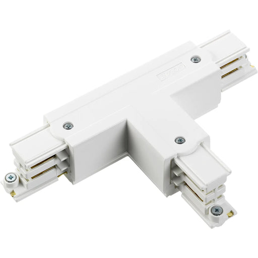 Luceco 3 Circuit Track - Track T Connector Left (Variant 2) White