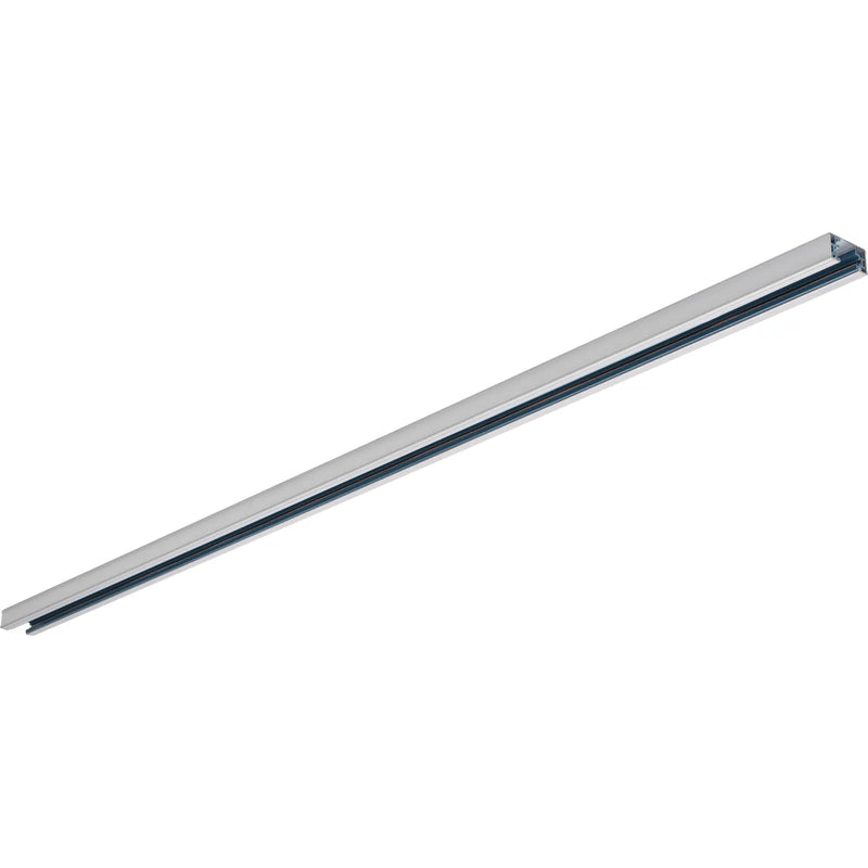 Luceco Single Circuit Track - Single circuit track 1000mm white