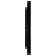 BG Electrical Evolve Black Chrome - Single, blank plate