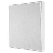 BG Electrical Evolve Brushed Steel - Single, 2 way switch, edge rocker