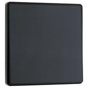 BG Electrical Evolve Matt Grey - Single, 2 way switch, edge rocker