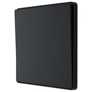 BG Electrical Evolve Matt Grey - Single, 2 way switch, edge rocker