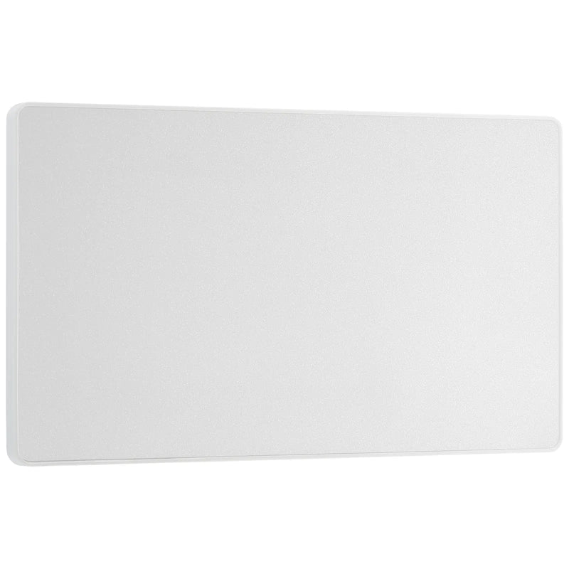 BG Electrical Evolve Pearlescent White - Double, blank plate