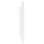 BG Electrical Evolve Pearlescent White - Double, blank plate