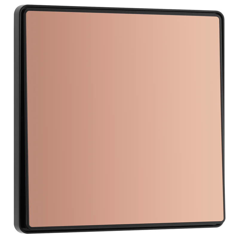 BG Electrical Evolve Polished Copper - Single, 2 way switch, edge rocker